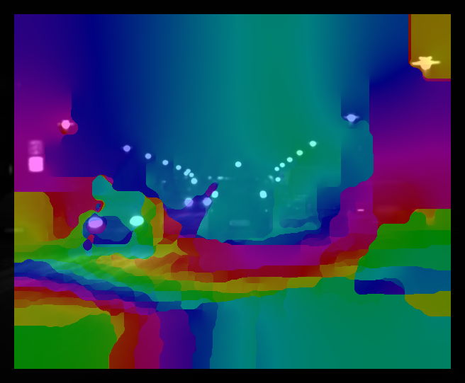 BA optical flow cyclic colors