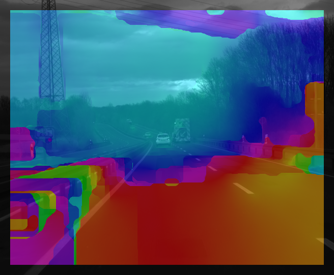 BA optical flow cyclic colors